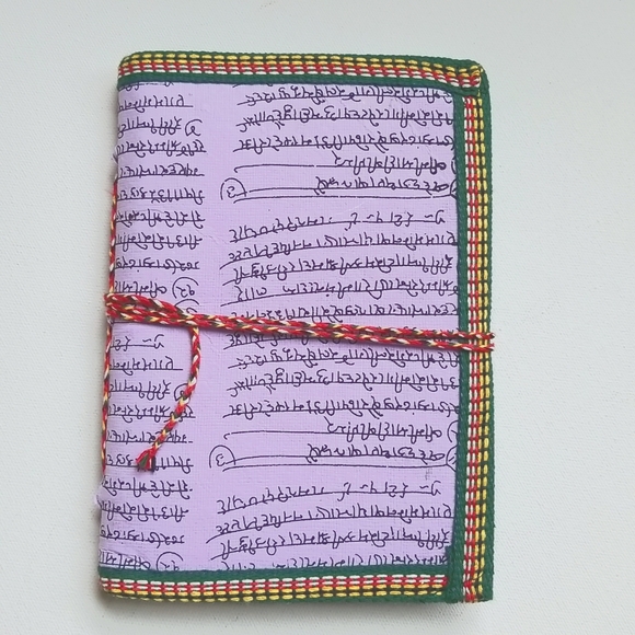 Handmade Tuk Tuk 3 Wheeled Bike Purple Journal - Picture 2 of 11